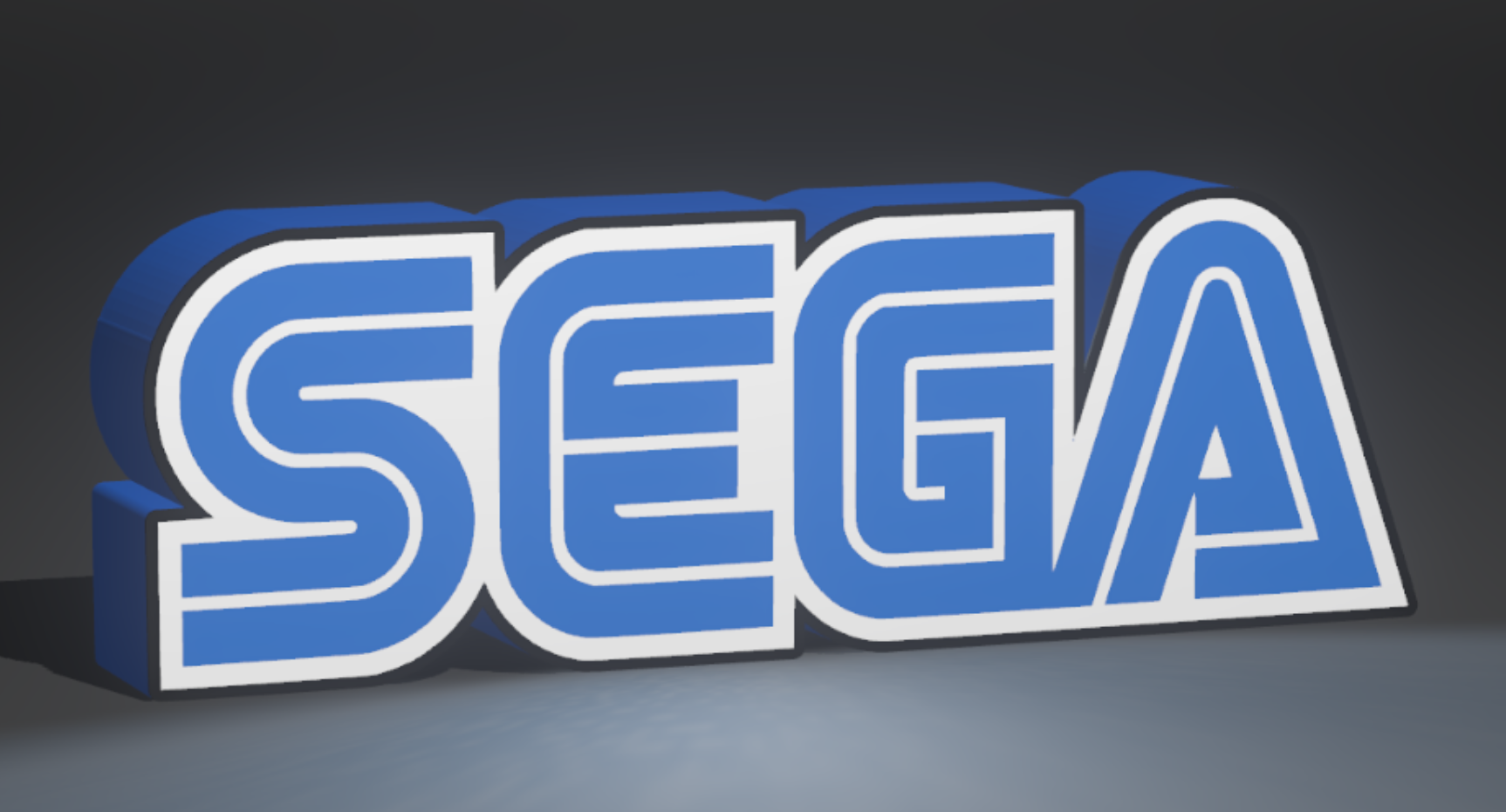Sega LED light box – custom 3D printed – Lit Layer Creations